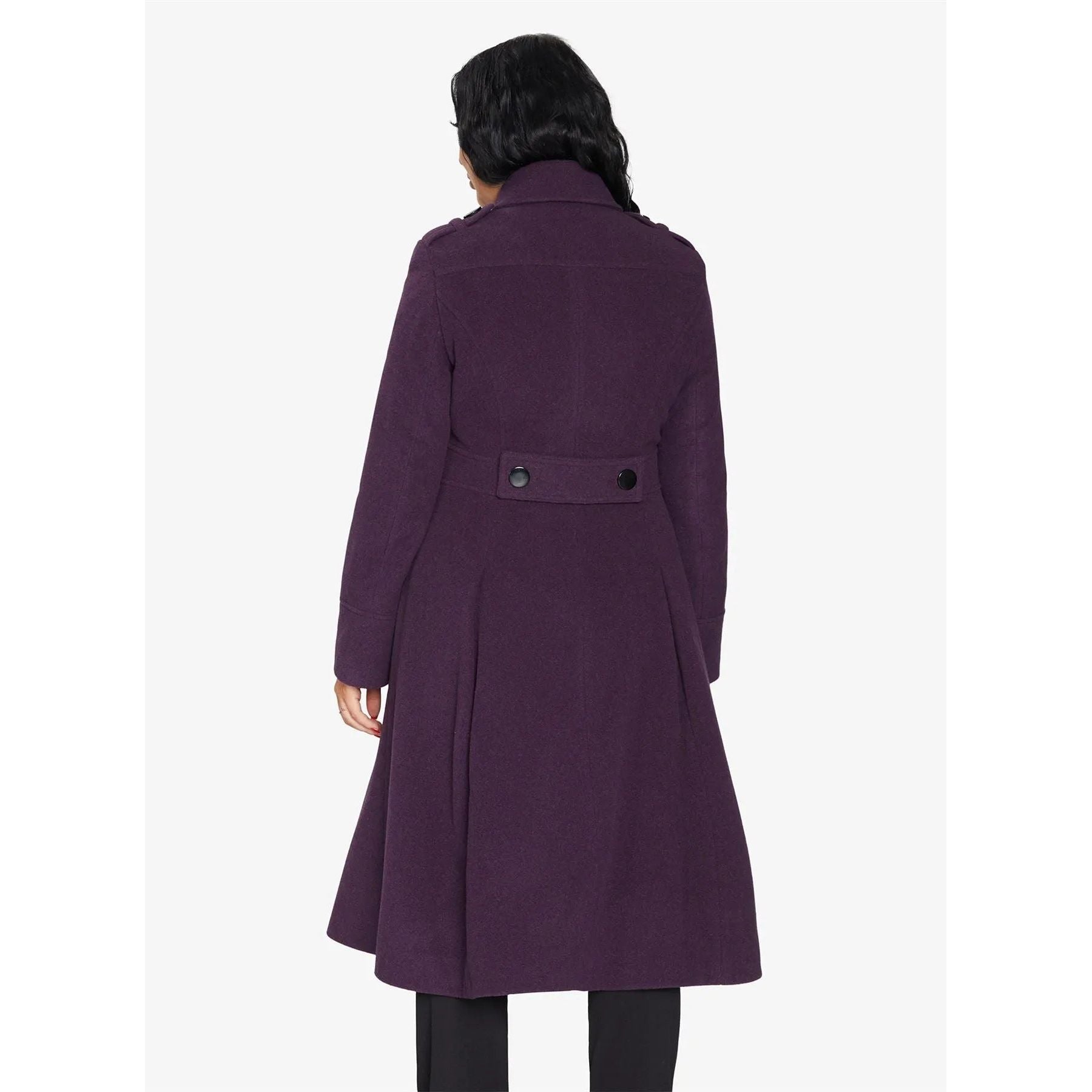 A-Line Double Breasted Coat