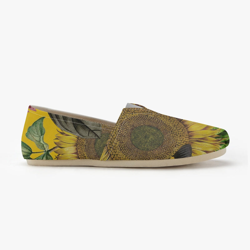 Jacki Easlick Yellow Sunflower Espadrilles.