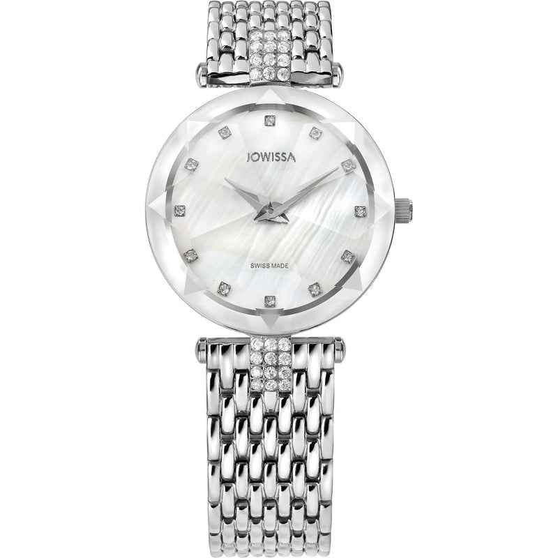 Facet Strass Swiss Ladies Watch J5.636.M.