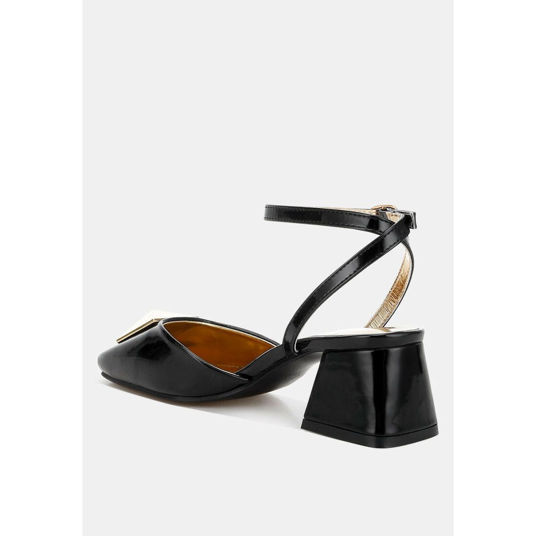 Griselda Brooch Ankle Strap Sandals.