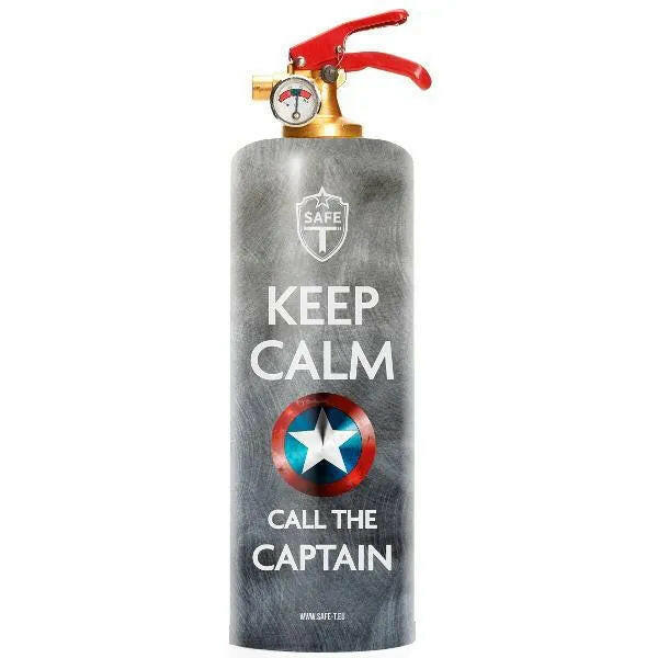 Captain Designer Fire Extinguisher.