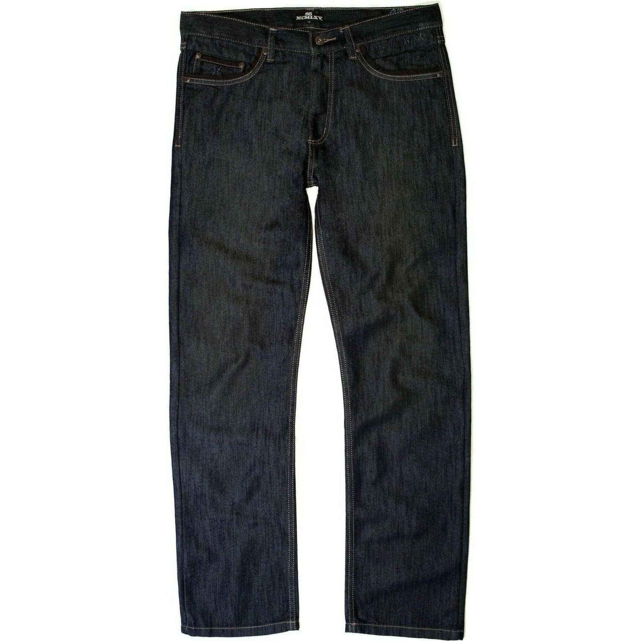 65 McMlxv Men's Premium Denim Dark Wash Jean.