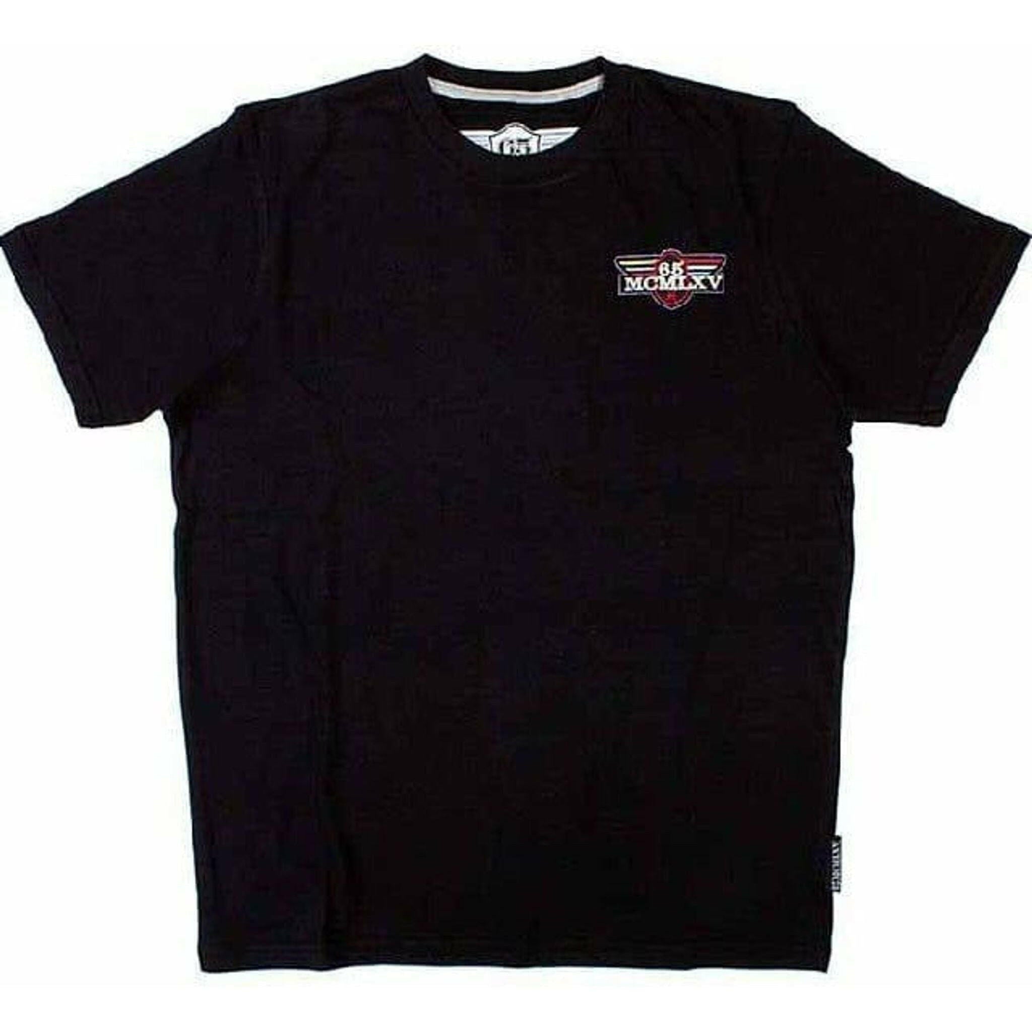 65 McMlxv Men's Vintage T-Shirt in Black.