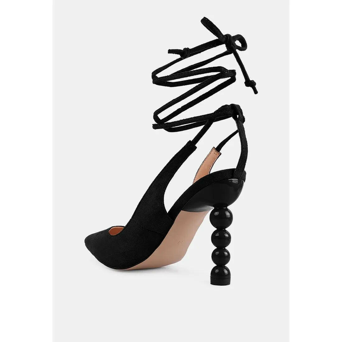 Spiced Night Fantasy Heel Lace-Up Sandals.