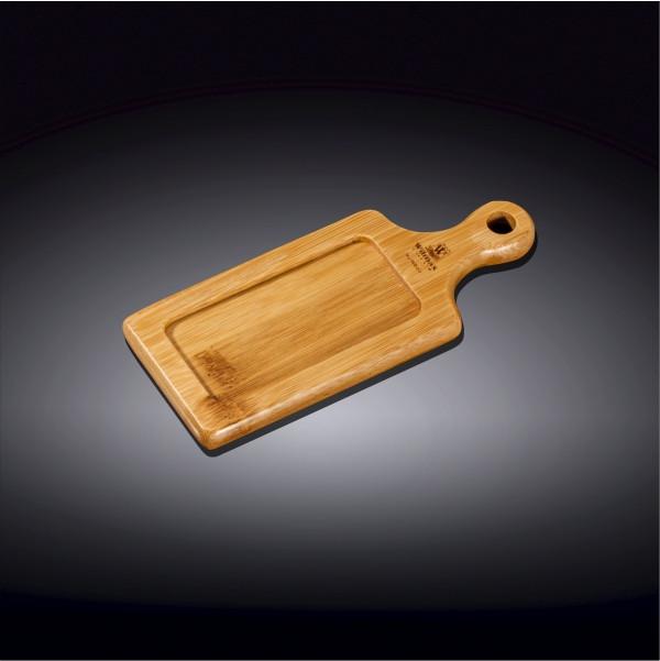 Bamboo Tray 6.75"x 2.75" For Appetizers