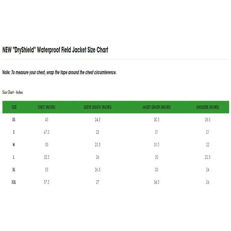 NEW "DryShield" Waterproof Field Jacket.