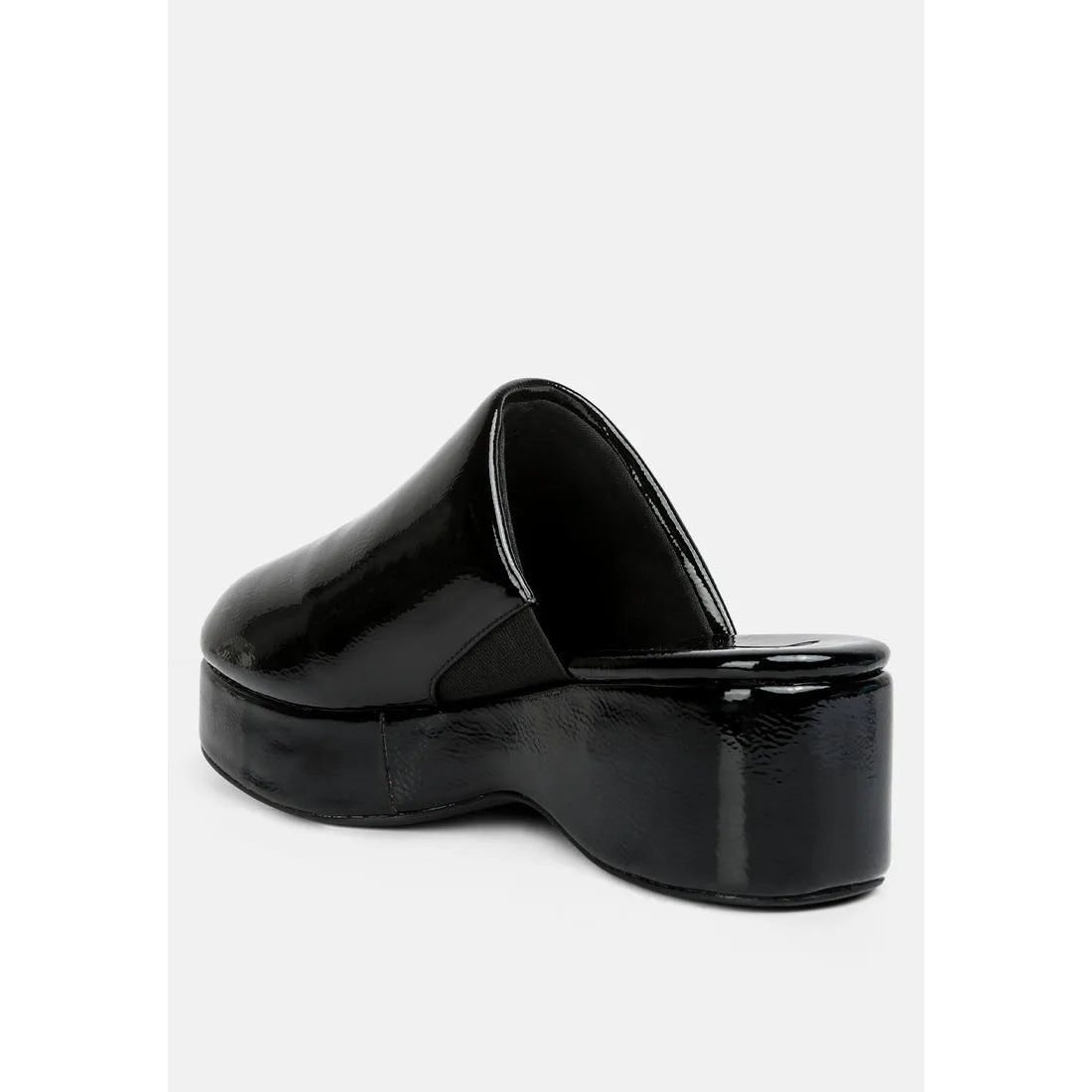 Olori Solid Platform Slip on Mules.