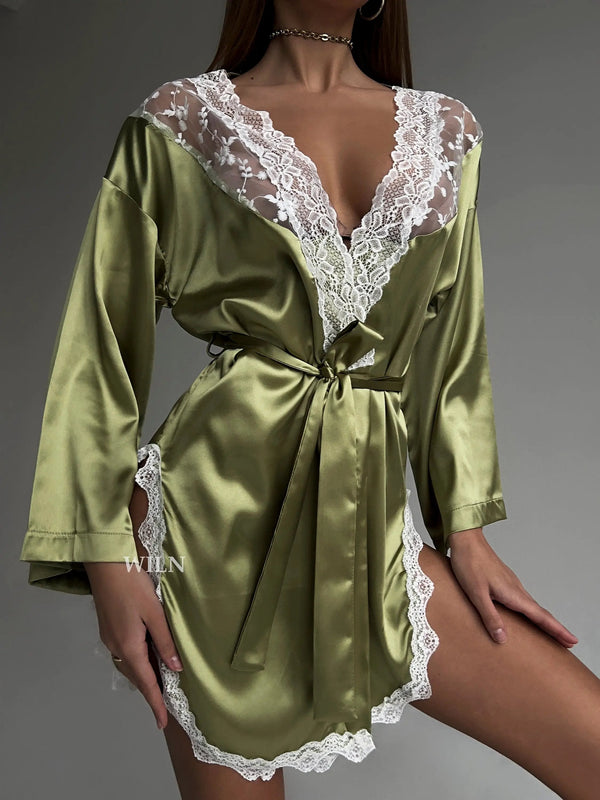 Bliss Luxurious Satin Robe