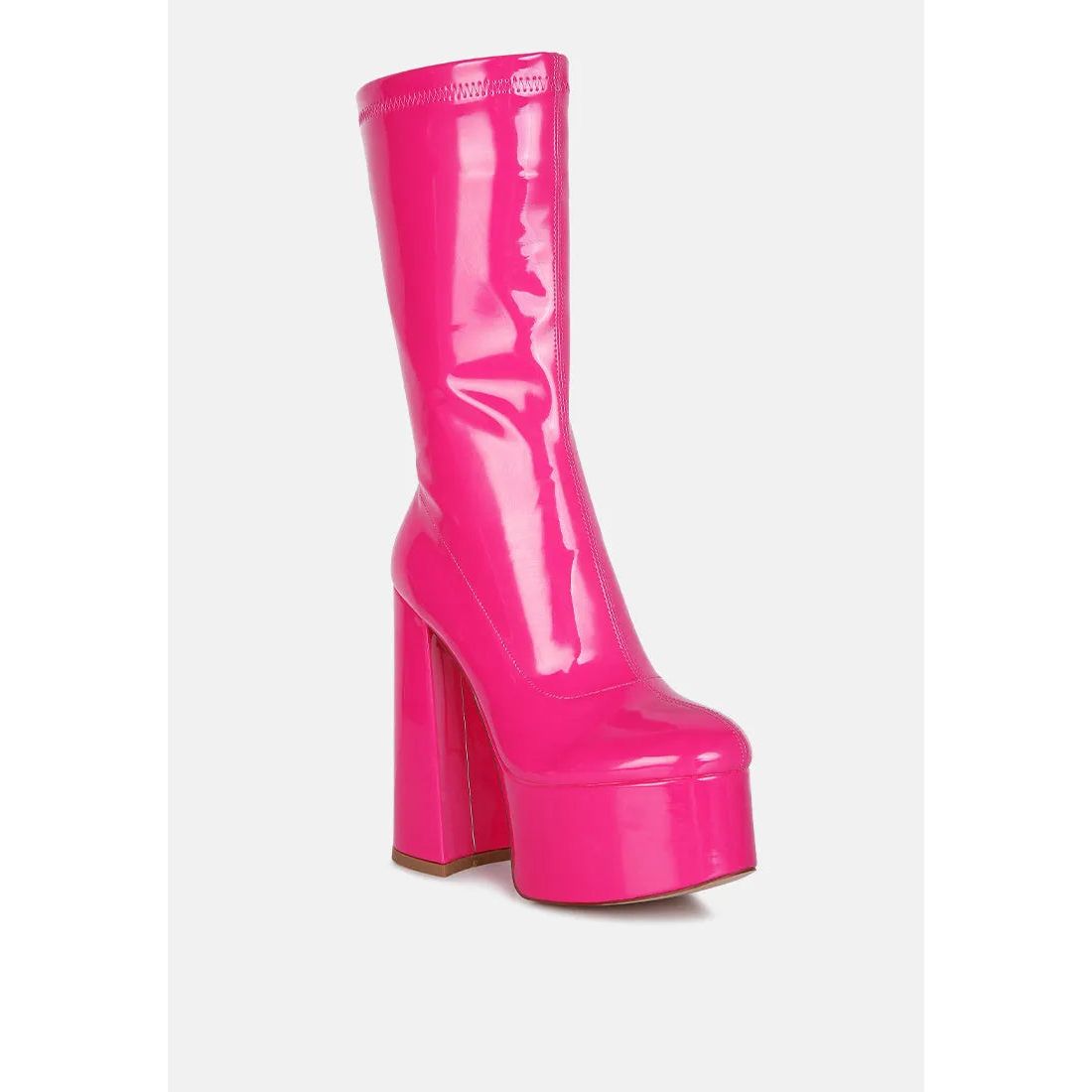 Vinkele Block Heeled Ankle Boot.