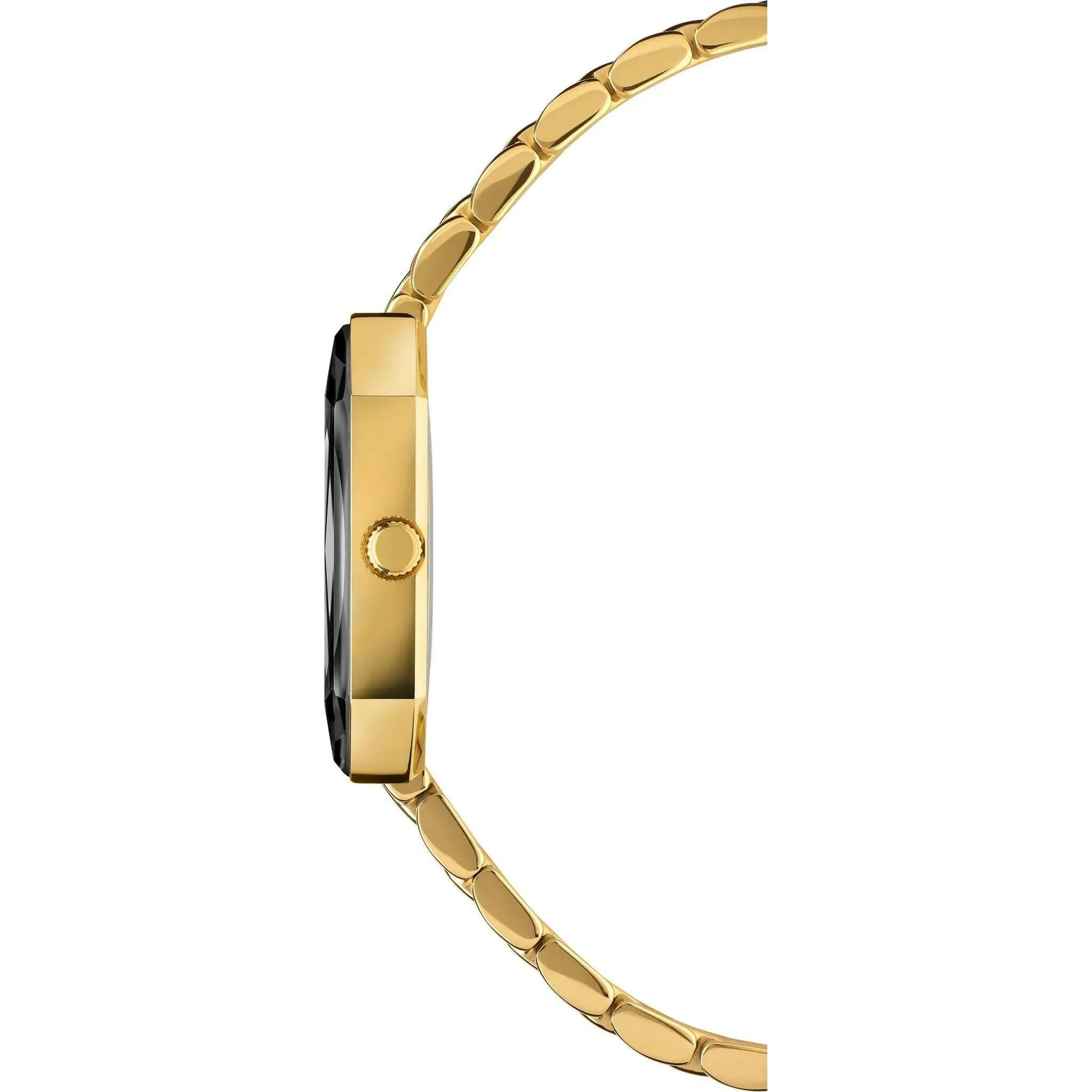 Facet Radiant Swiss Ladies Watch Gold Black.