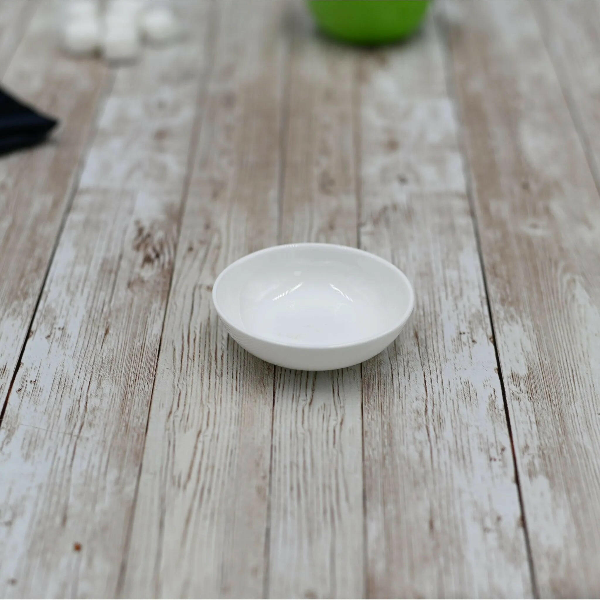 A Mignardises (Petit Four) Serving Set With Bamboo Oval Tray.