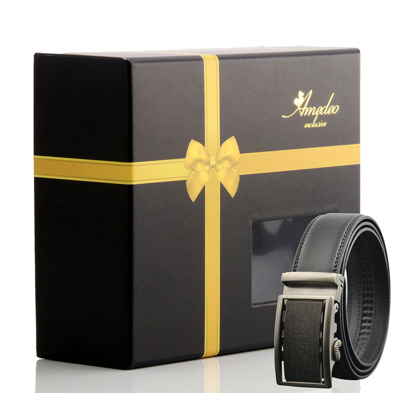 Men's Smart Ratchet No Holes Automatic Buckle Belt.