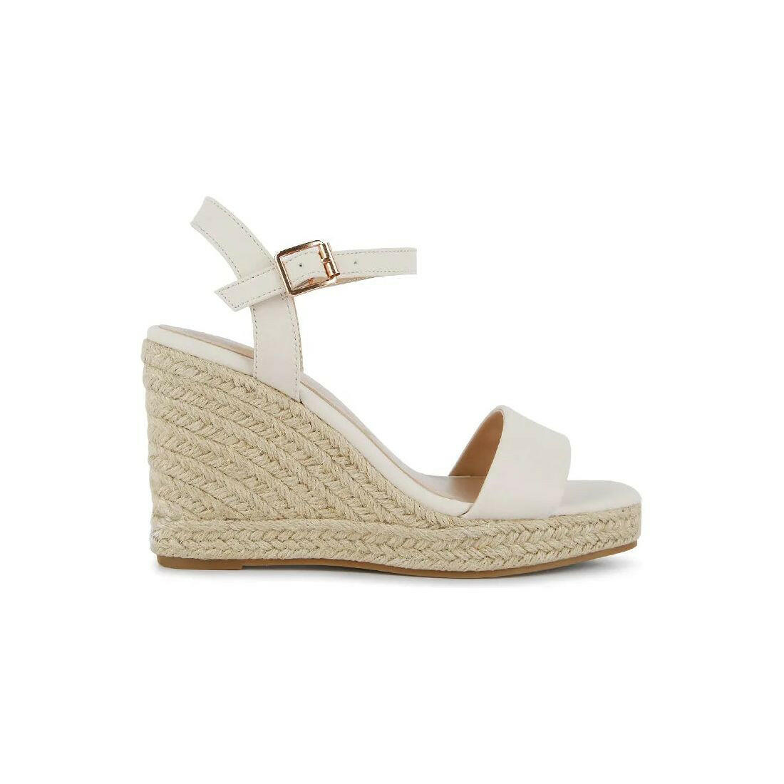 Augie Woven Wedge Sandals.