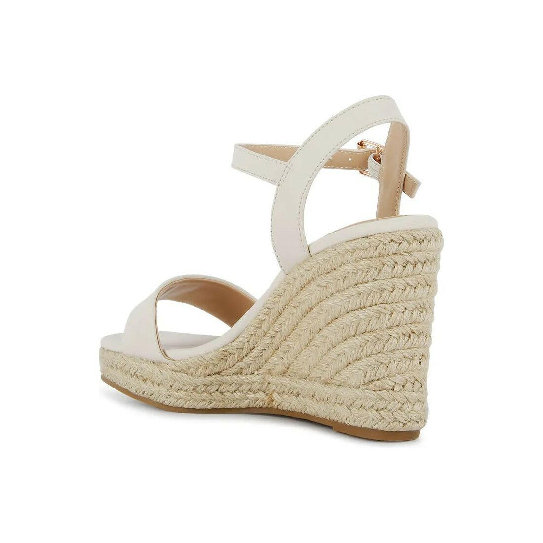 Augie Woven Wedge Sandals.