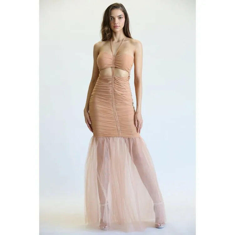 Aayla Tulle Fabric Dress.