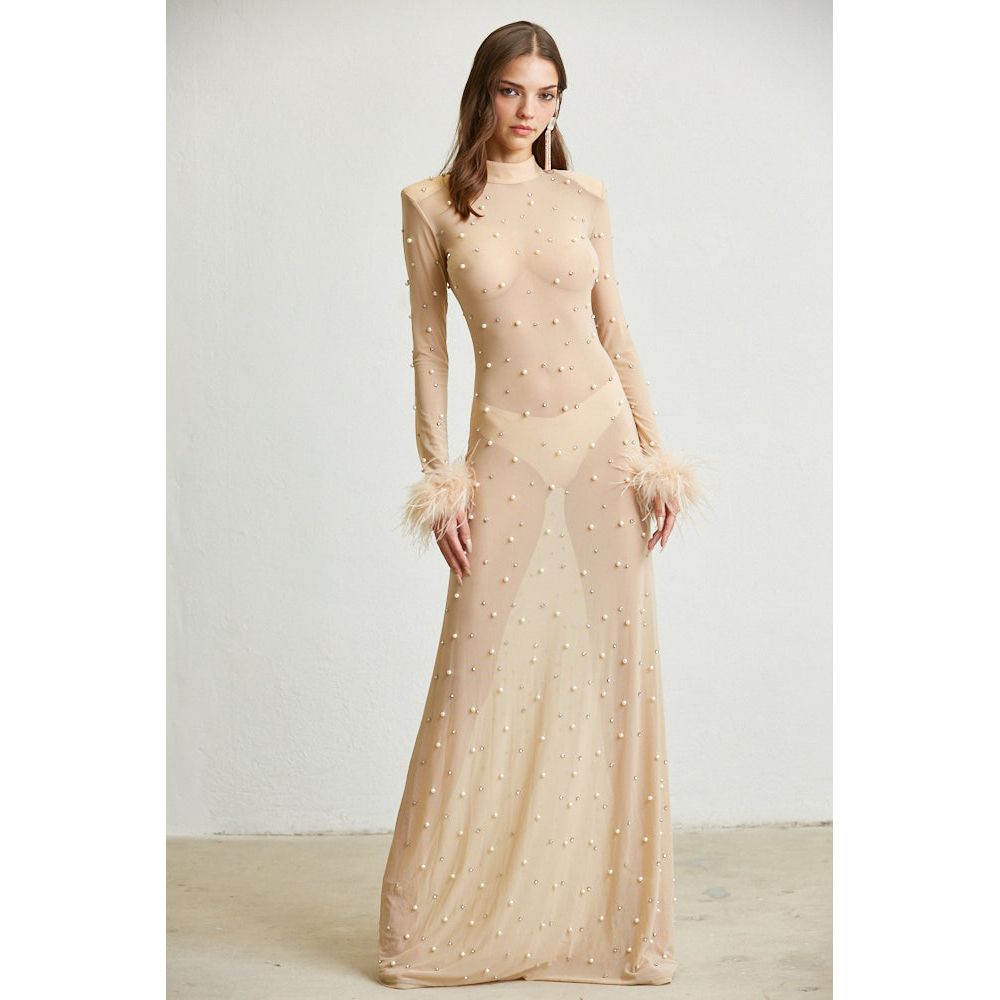 Magnolia Sheer Maxi Dress.