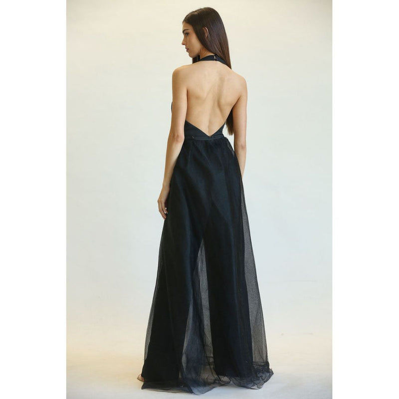 Jarka - Halter Neckline Jumpsuit/Dress.