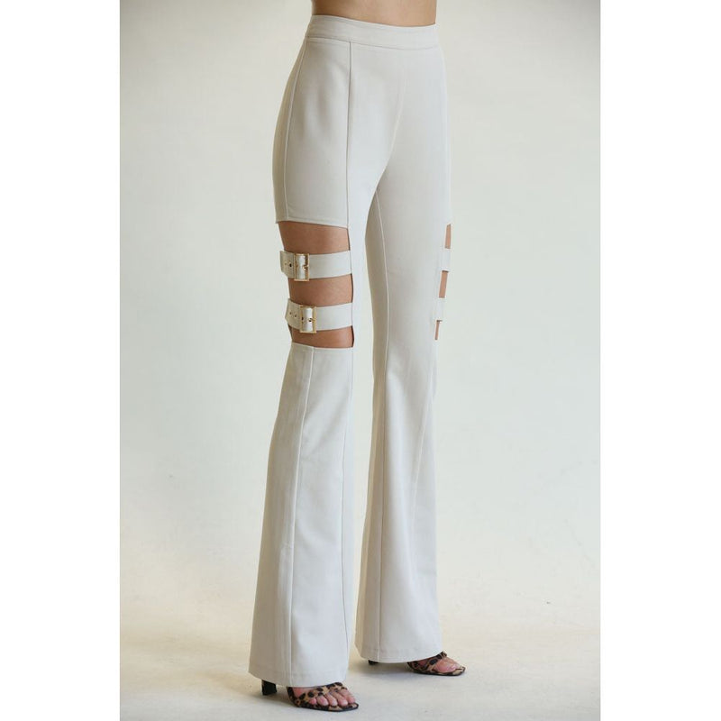 Dunya - Thigh Cutout Pants.