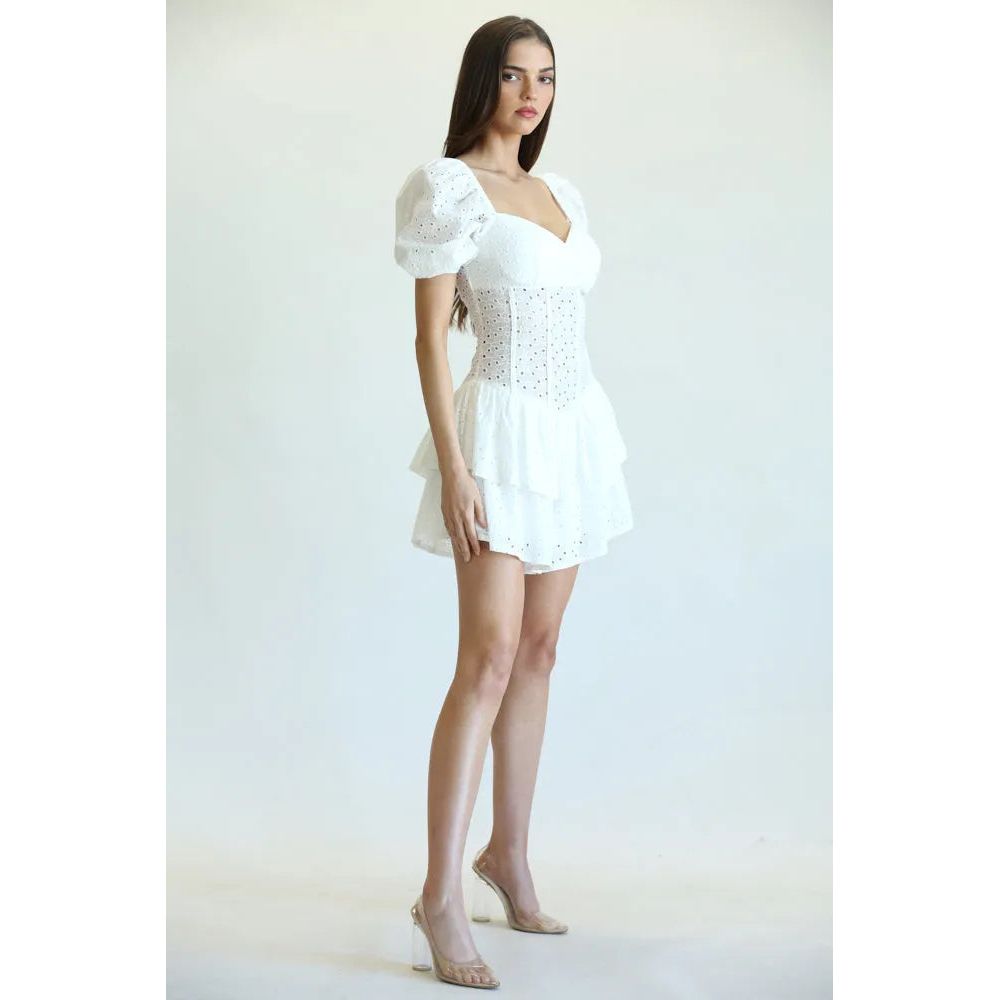 Maple Eyelet Romper.