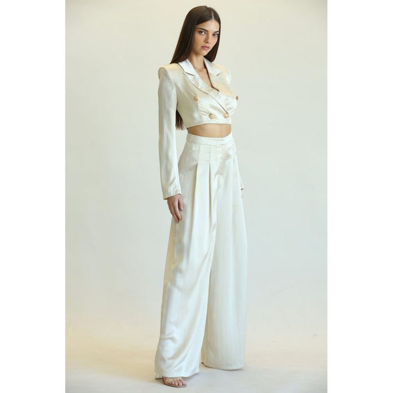 California Bridal Wizardry Blazer + Pant Set.