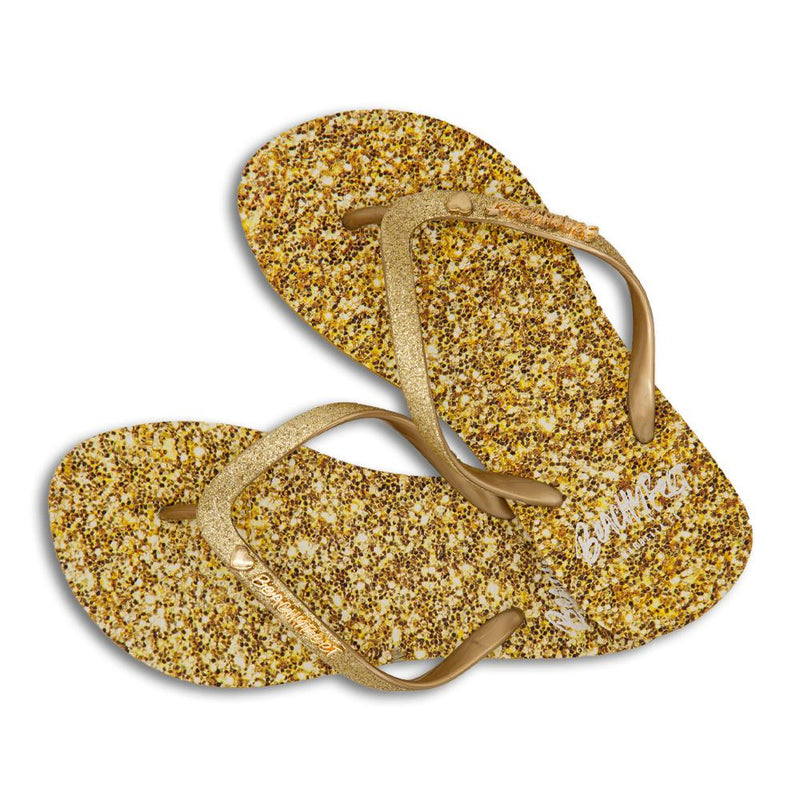 BeachyFeet® - Golden Shimmer.