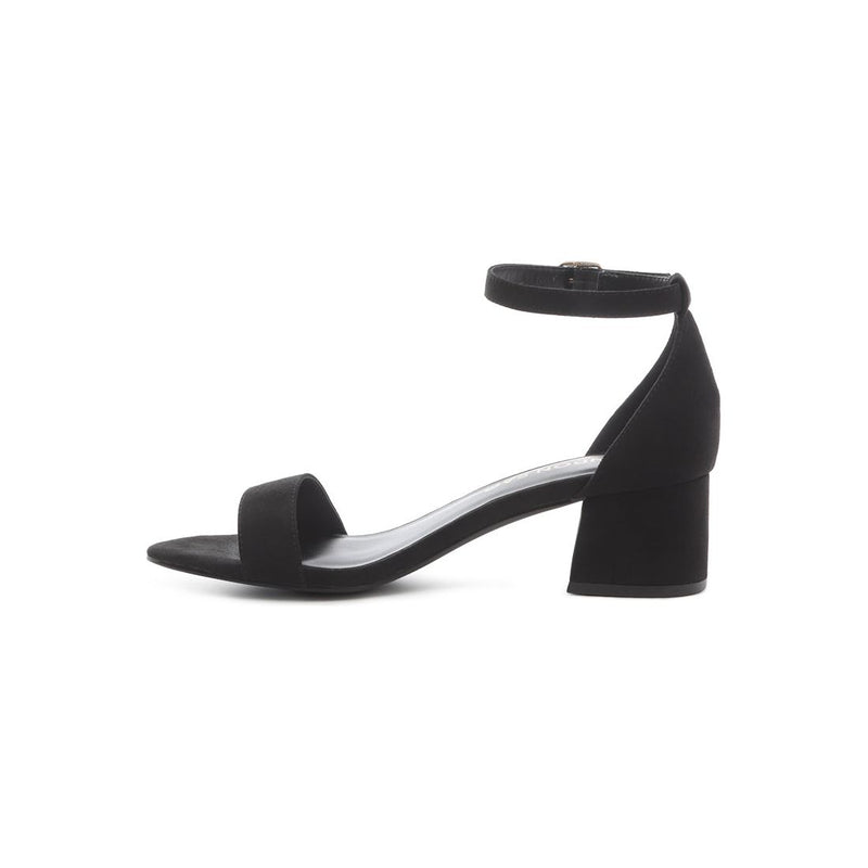 Ecrin Suede Block Heel Sandals.