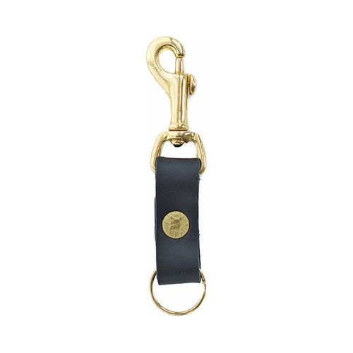 Leather Key Clip.