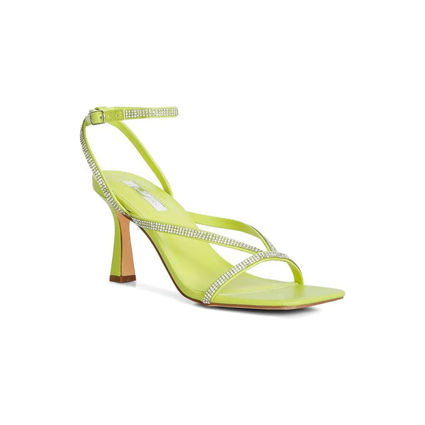 crush it diamante mid heel sandal.