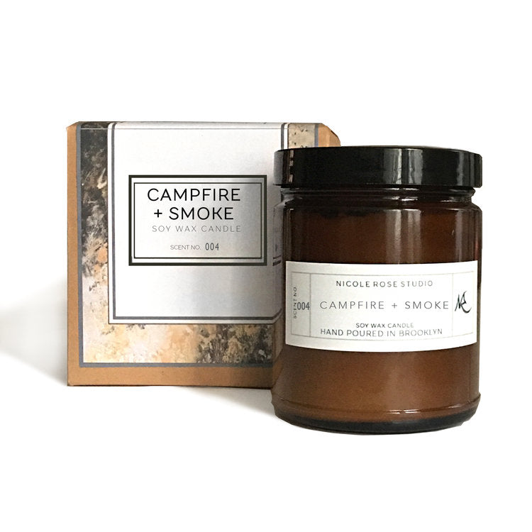 Campfire + Smoke Soy Wax Candle