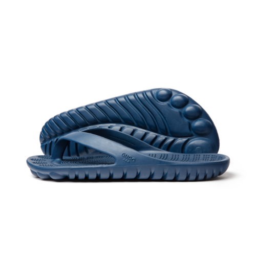 NAVY BLUE FLIP FLOPS BY GUDO.