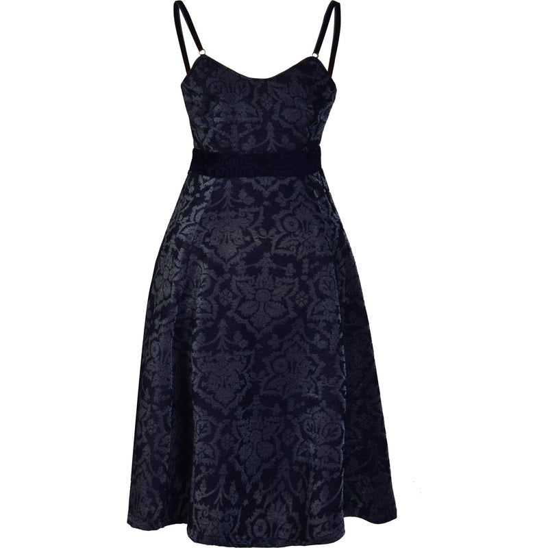 Jacquard Fit Flare Dress.