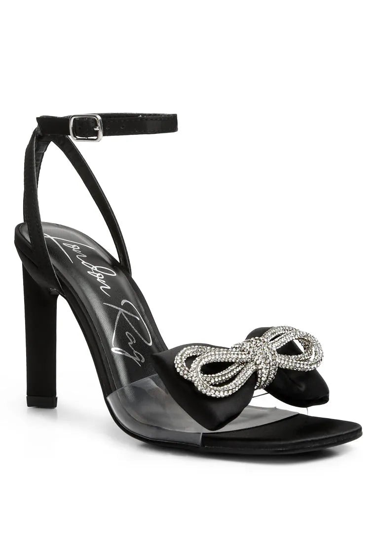 Etherium Bow With Heeled Sandals