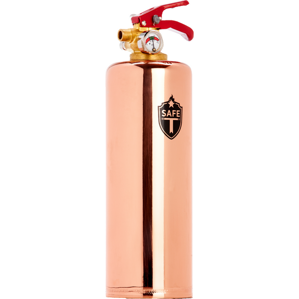 Copper Designer Fire Extinguisher.