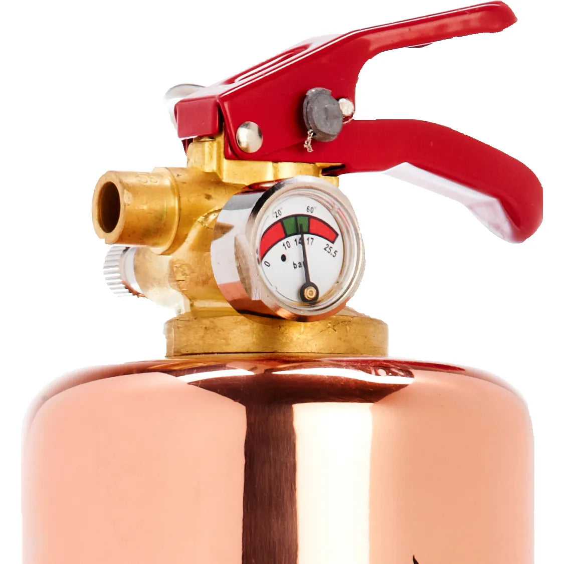 Copper Designer Fire Extinguisher.