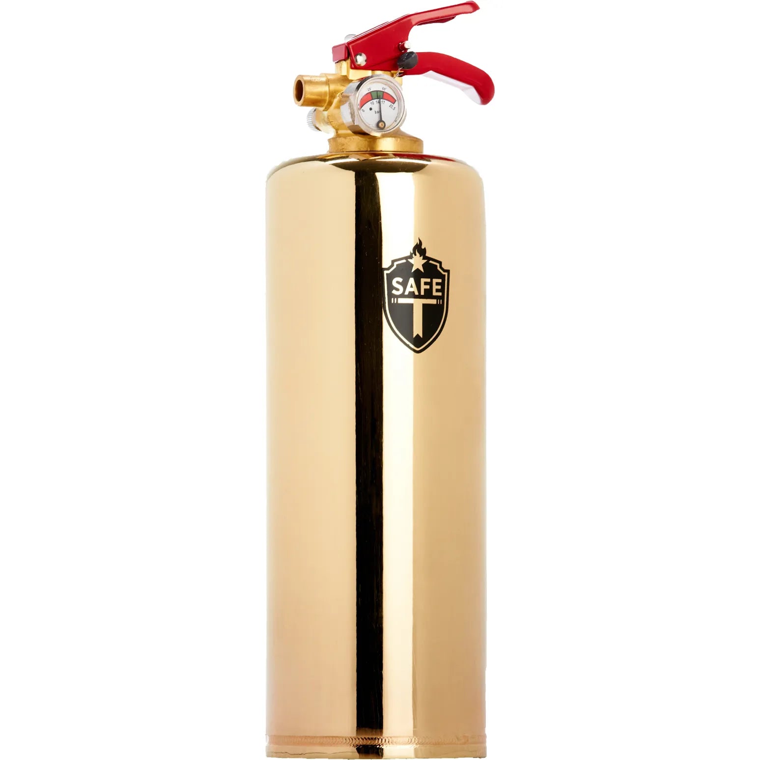 Brass Designer Fire Extinguisher.