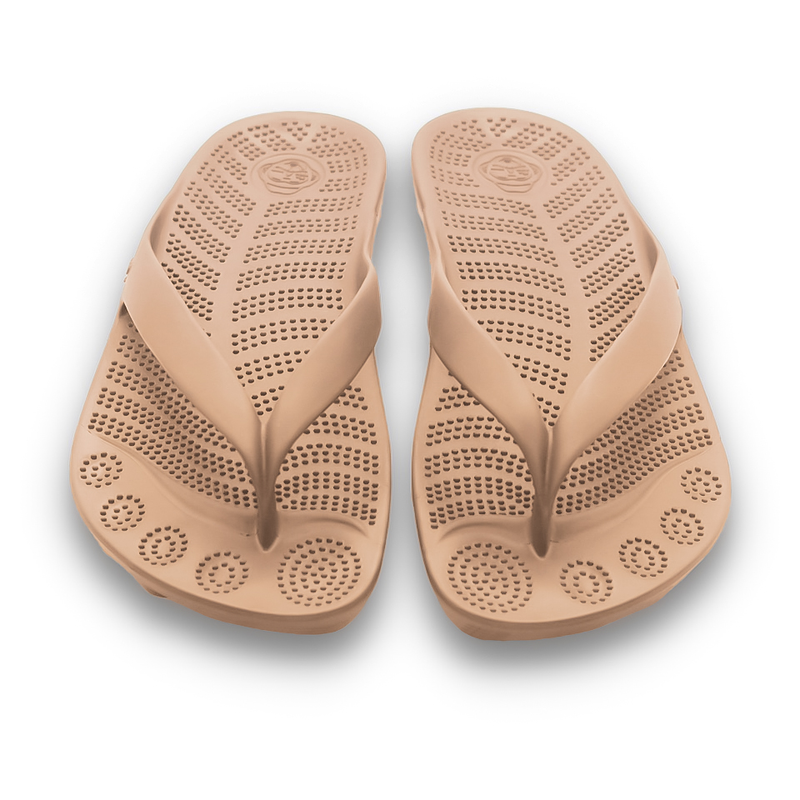 BEACH NUDE FLIP FLOPS BY GUDO.