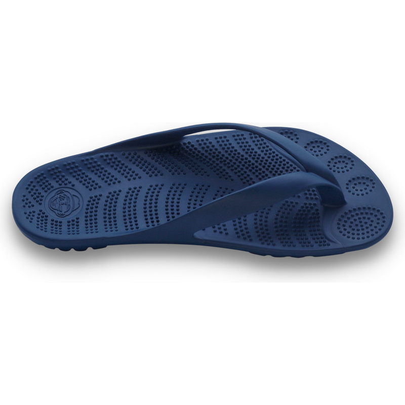 NAVY BLUE FLIP FLOPS BY GUDO.