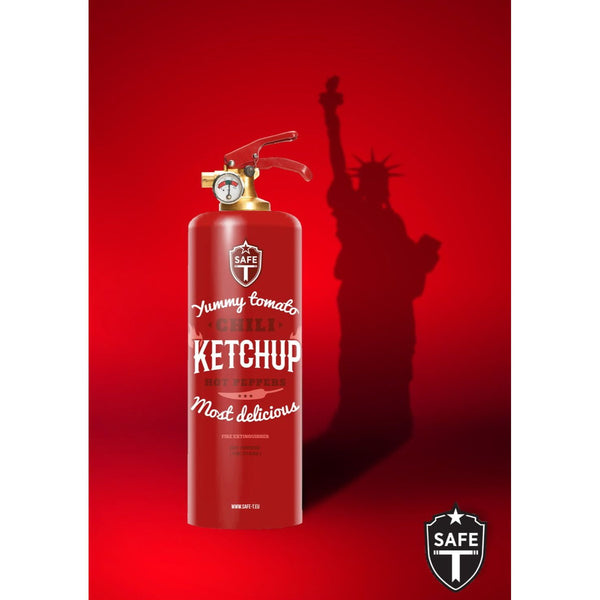 Ketchup Designer Fire Extinguisher.