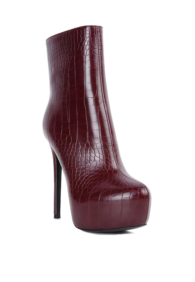 Orion High Heeled Ankle Boot