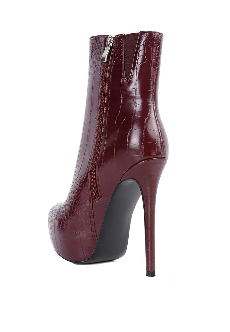 Orion High Heeled Ankle Boot