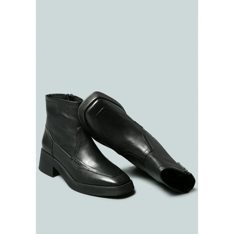 Oxman Zip-Up Ankle Boot