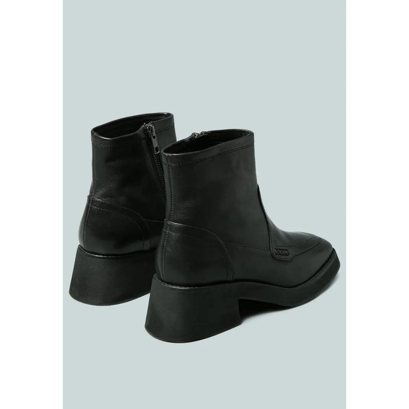 Oxman Zip-Up Ankle Boot