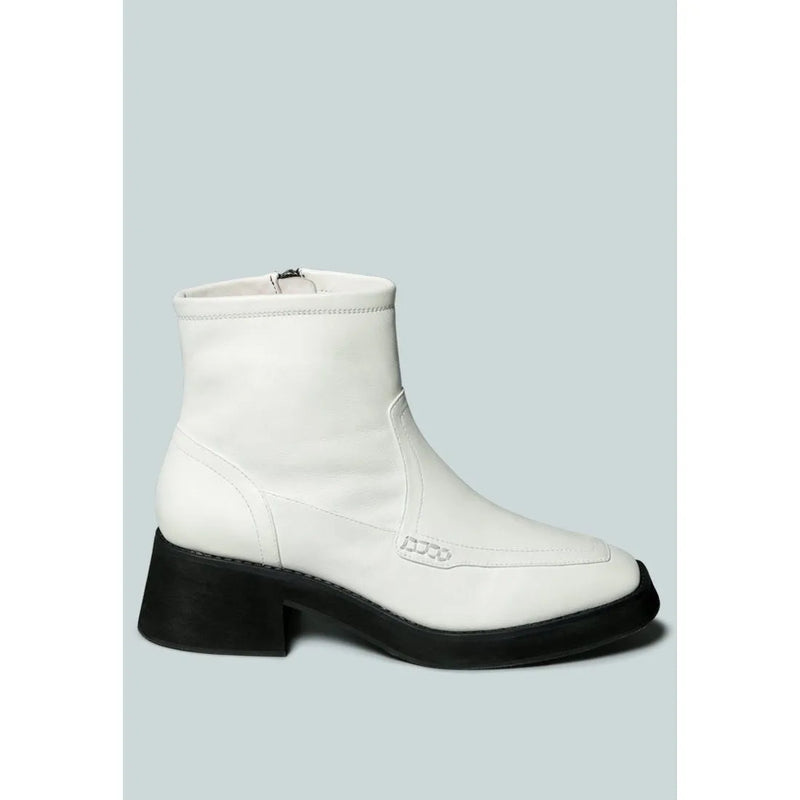 Oxman Zip-Up Ankle Boot