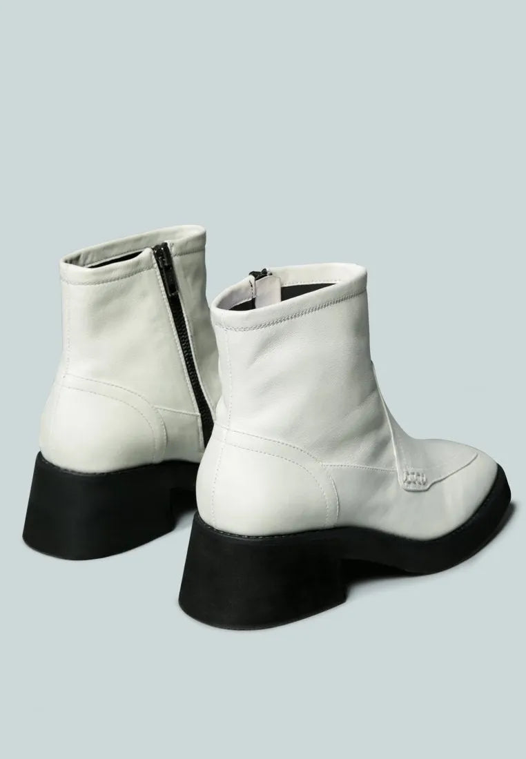 Oxman Zip-Up Ankle Boot