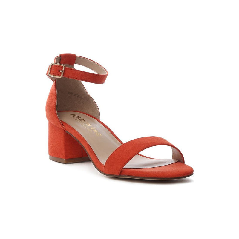 Ecrin Suede Block Heel Sandals.