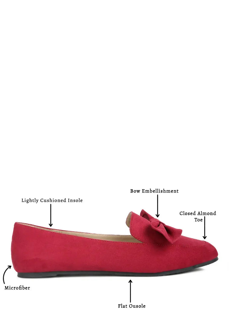 Remee Front Bow Loafers