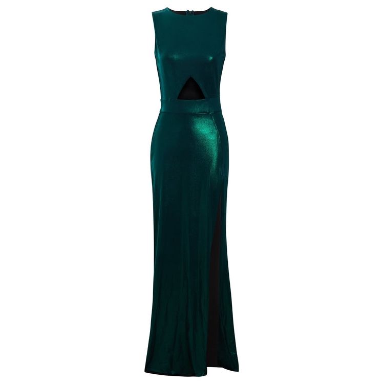 Jade Cutout Side Dress.