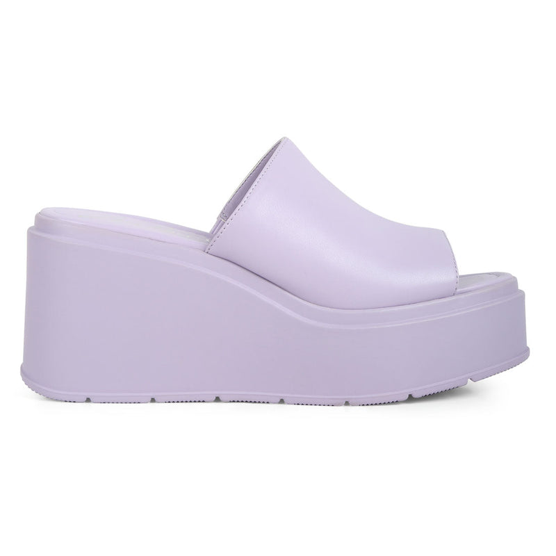 Chunky Slip On Platforms.