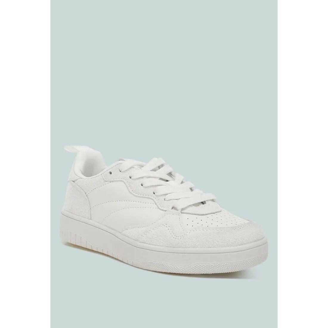 Surfer Faux Leather Casual Sneakers.