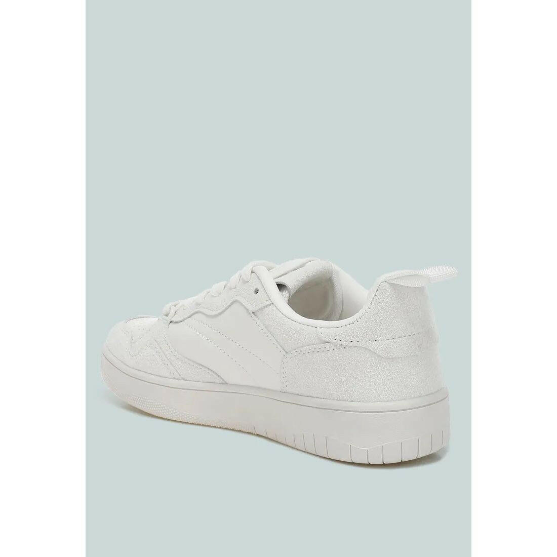 Surfer Faux Leather Casual Sneakers.